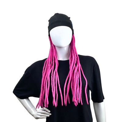 Fanlocks Skullcap-Pink-FullColor-Front-Woman