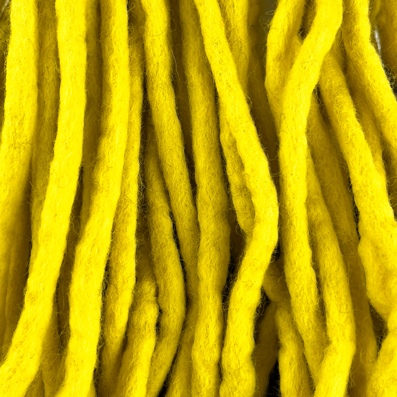 Shredlocks - Bright Yellow Dreadlocks