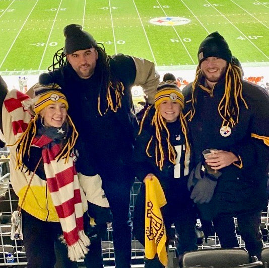 Steelers Dreadlocks hats - fanlocks